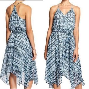 Banana Republic Printed Handkerchief Dress